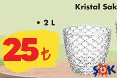 KRİSTAL SAKSI ÇEŞİTLERİ 2 L KRİSTAL SAKSI ÇEŞİTLERİ 2 L